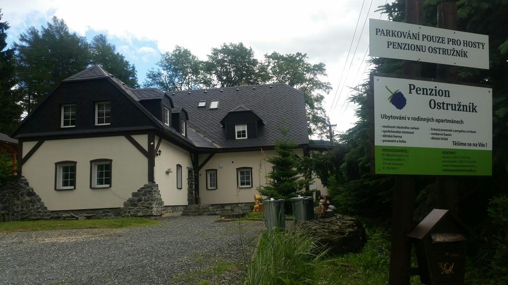 Penzion Ostruznik Ostruzna Exterior photo